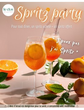 Soirée SPRITZ PARTY au Clos...